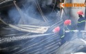 Hiện trường vụ cháy xưởng gỗ kinh hoàng ở Hà Nội