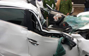 Một người tử vong, ô tô Mazda biến dạng sau va chạm với xe ben