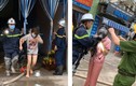 Hà Nội: Giải cứu 14 người mắc kẹt trong nhà nghỉ bốc cháy lúc rạng sáng