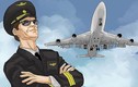 Video: Hé lộ mức lương 'khủng' của các phi công trên thế giới