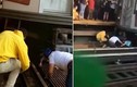 Video: Bị bố lôi vào gầm tàu để tự tử, bé gái thoát chết thần kỳ