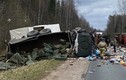 Xe chở đạn của quân đội Nga gặp tai nạn thảm khốc, thiệt hại nặng nề 