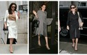 Ngắm street style cực nữ tính của Angelina Jolie