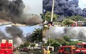 TP HCM: Đang khống chế đám cháy ở khu công nghiệp Nhị Xuân
