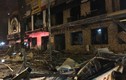 Một tòa nhà hai tầng nổ giữa đêm ở Nghệ An
