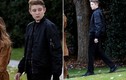 “Hoàng tử Nhà Trắng” Barron Trump cao ráo, ăn mặc bảnh bao ở tuổi 14