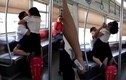 Vợ hành động điên dại trên tàu điện ngầm vì cãi nhau với chồng