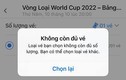 Vé VL World Cup 2022 trận Việt Nam - Malaysia hết trong “phút mốt“