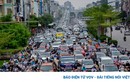 Giao thông Hà Nội tiếp tục tắc nghẽn kéo dài trong ngày đầu tuần