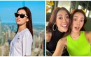 Khánh Vân lộ body gầy gò, hội ngộ bạn thân hậu Miss Universe 2020