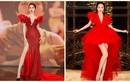 Hoa hậu Hương Giang quyến rũ khi diện váy áo gam đỏ 
