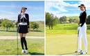 Hoa hậu Phạm Hương liên tục khoe ảnh trên sân golf sang chảnh ở Mỹ