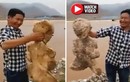 Video: Bí ẩn sinh vật lạ mang hình dáng kỳ dị trên bờ biển 