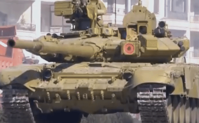 Xe tăng T-90 Syria tiến đánh phiến quân thân Thổ Nhĩ Kỳ tại Idlib
