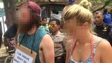 Du khách bị diễu phố vì ăn cắp ở Indonesia 