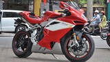 Cận cảnh “siêu môtô” MV Agusta F4 của biker Hà Thành