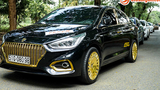 Hyundai Accent độ phong cách Mercedes-Maybach ở Sài Gòn