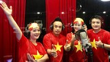 Minh Quân và dàn sao háo hức quay MV ủng hộ U23 Việt Nam