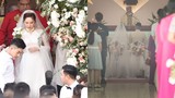Bảo Thy và chồng đại gia làm lễ cưới ở nhà thờ, an ninh siết chặt