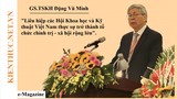[e-MAGAZINE] Chủ tịch Đặng Vũ Minh: “Liên hiệp các Hội KH&KT Việt Nam thực sự trở thành tổ chức chính trị - xã hội rộng lớn“