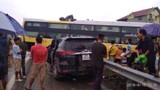 Tai nạn kinh hoàng trên cao tốc Nội Bài - Lào Cai: Tài xế ô tô đã tử vong