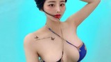Gái xinh Hàn Quốc “làm nóng” mùa hè với kiểu áo tắm tôn vòng 1