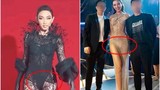 Hoa hậu Thùy Tiên liên tiếp lộ nội y kém duyên dưới đèn flash 