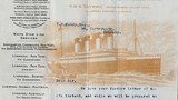 Lá thư bóc trần sự thật trong thảm họa chìm tàu Titanic 
