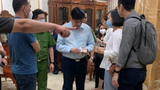Nhiều cảnh sát xuất hiện tại nhà ông Nguyễn Thanh Long