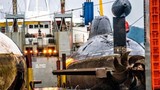Xem tàu Trung Quốc đưa tàu ngầm Nga đi sửa