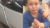 Video: Bé trai chắp tay xin lỗi vì đâm xước ô tô gây bão mạng