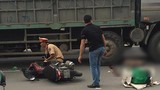 Hà Nội: Xe tải cuốn người đàn ông đi xe máy chết thảm