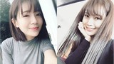 Hot girl fan MU Tú Linh khác lạ với mái tóc dài