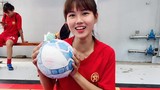 Nhan sắc xinh "hút hồn" của cầu thủ ĐT bóng đá nữ Việt Nam đả bại Thái Lan