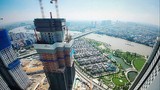 Cận cảnh tòa nhà cao nhất Việt Nam vừa cất nóc