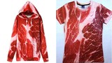 Ăn theo bão giá tăng phi mã, áo in hình thịt lợn tươi sống gây sốt chợ mạng