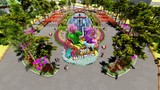 Ngắm 7 kỳ quan thế giới bằng hoa tươi tại Sun World Halong Complex