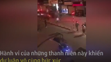 Video: Nhóm thanh niên đua xe náo loạn đường phố bị công an vây bắt