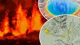 Siêu núi lửa Yellowstone phun cột nước nóng khổng lồ