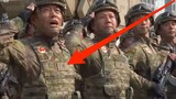 Nghi vấn về dấu hiệu lạ trên quân phục của binh sĩ Trung Quốc
