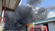 Cháy xưởng in ở Hải Phòng: Hai công nhân bị bỏng