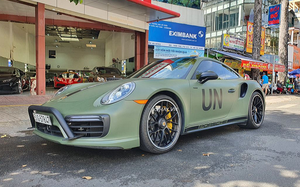 Ngắm Porsche 911 Turbo S đời 2016 của "fan cuồng" Đặng Lê Nguyên Vũ