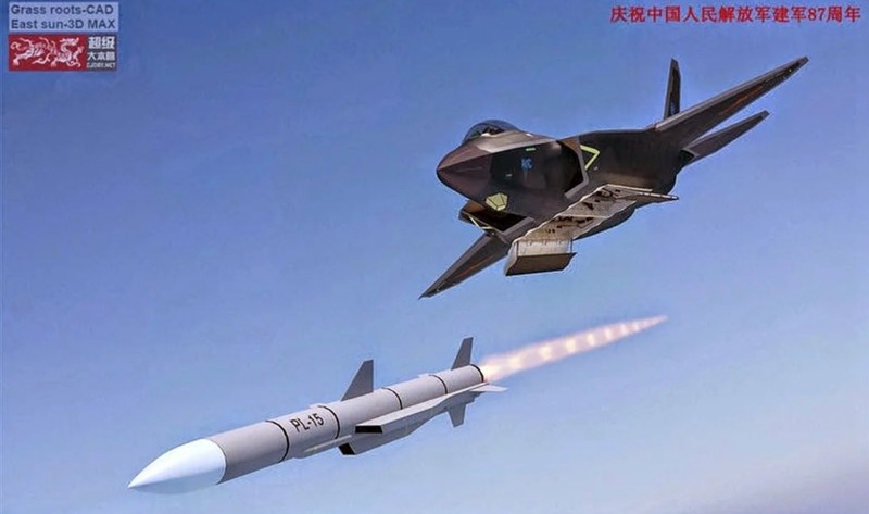 Tại sao Không quân Mỹ lo ngại tên lửa PL-15 của Trung Quốc?