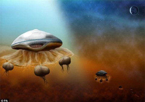 Người ngoài hành tinh giống sứa khổng lồ?