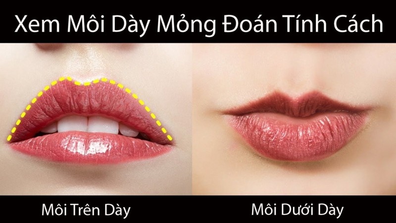 Nhìn tướng và màu môi đoán vận mệnh cuộc đời