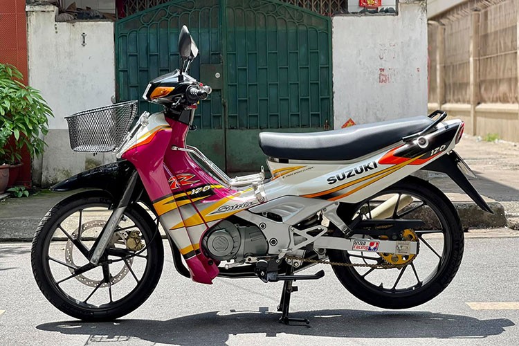 Suzuki xì po 110cc chạy hơn 20 năm, bán 168 triệu ở Sài Gòn