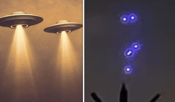 UFO xuất hiện trên bầu trời thủ đô London nước Anh
