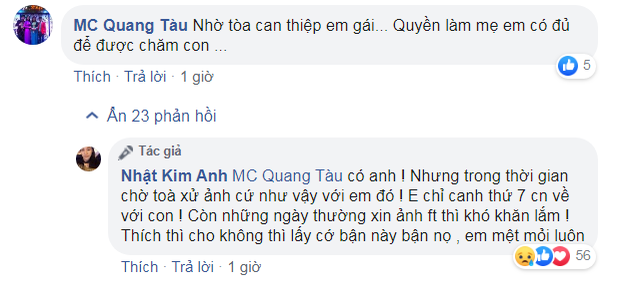 Nhat Kim Anh tham thiet xin chong cho duoc nhin con… dau chi 1 phut-Hinh-2