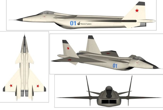 Ly do MiG 1.44 - sat thu diet tiem kich F-22 Raptor 