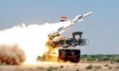 Phong khong Syria ban ha UAV Israel gan Damascus